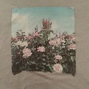Aeropostale Tops - Light blue Aeropostale floral print top Aeropostale Tops - Light blue Aeropostale floral print top